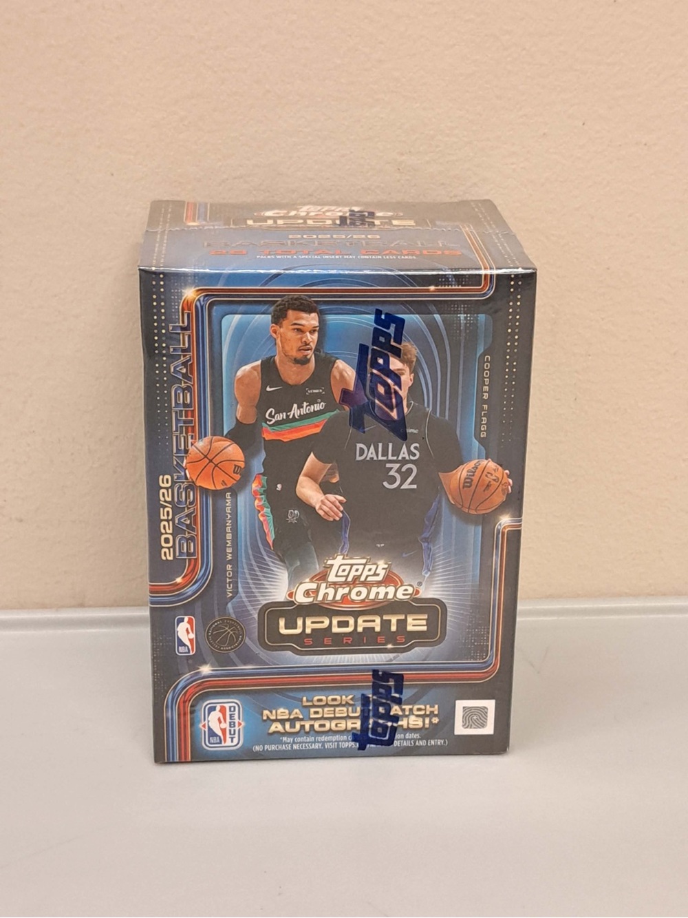 Topps - 2025/26 Topps Chrome Update Basketball trading card Blaster Box